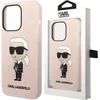Image de Karl Lagerfeld iPhone 14 Pro Max Hardcase Backcover - Ikonik NFT Karl - Magsafe Compatible - Roze