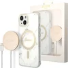 Image de Guess Marble Serie - iPhone 14 Plus Hoes - MagSafe - Bijkomend Wit