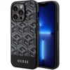 Image de Guess G-Cube Back Case (MagSafe Compatible) - Geschikt voor Apple iPhone 14 Pro Max (6.7") - Zwart