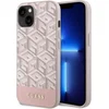 Image de Guess G-Cube Back Case (MagSafe Compatible) - Geschikt voor Apple iPhone 14 Plus (6.7") - Roze