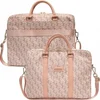 Image de Guess G-Cube Stripes Laptoptas voor o.a. Notebooks (16 Inch) - Roze
