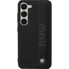 Image de BMW Big Logo Leather Back Case - Geschikt voor Samsung Galaxy S23 Plus (S916) - Zwart