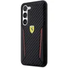 Image de Ferrari-Backcover geschikt voor Samsung S23 Plus Carbon zwart