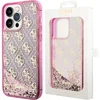 Image de Guess - GUHCP14XLC4PSGP - hoesje voor iPhone - 14 - Pro - Max - 6.7 - roze - Liquid - Glitter - 4G - Transculent