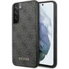 Image de Guess Hoesje Hard Case 4G Logo Metal Zwart Geschikt voor Samsung Galaxy S23