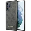 Image de Guess Hoesje Hard Case 4G Logo Metal Zwart Geschikt voor Samsung Galaxy S23 Ultra