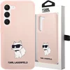 Image de Karl - Lagerfeld - KLHCS23SSNCHBCP S23 S911 hardcase koffer - roze Siliconen Choupette