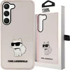 Image de Karl Lagerfeld Ikonik Choupette - Hoesje voor Mobiele Telefoon - Samsung Galaxy S23 - Roze