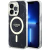 Image de Bescherming Guess iPhone 14 Pro Max 6.7" black hardcase Marble MagSafe