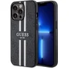 Image de Guess 4G Printed Stripes Hard Case Back Cover met MagSafe voor Apple iPhone 13 / iPhone 13 Pro - Zwart