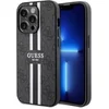 Image de Guess 4G Printed Stripe Back Case (MagSafe Compatible) - Geschikt voor Apple iPhone 14 Pro (6.1") - Zwart