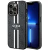Image de Guess 4G Printed Stripe Back Case (MagSafe Compatible) - Geschikt voor Apple iPhone 14 Pro Max (6.7") - Zwart