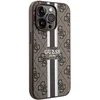 Image de Guess 4G Printed Stripe Back Case (MagSafe Compatible) - Geschikt voor Apple iPhone 14 Pro Max (6.7") - Bruin