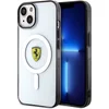 Image de Ferrari Translucent Back Case (MagSafe Compatible) - Geschikt voor Apple iPhone 14 (6.1") - Transparant