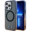 Image de BMW Gradient Bumper Hard Case Back Cover met MagSafe voor Apple iPhone 14 Pro - Grijs