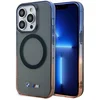 Image de BMW Gradient Bumper Hard Case Back Cover met MagSafe voor Apple iPhone 14 Pro Max - Grijs