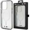 Image de BMW - BMHMP14XHCRS - hoesje voor iPhone - 14 - Pro - Max - 6.7 - transparante - hardcase - Silver - Ring - MagSafe