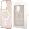 Image de Guess - GUHMN61HCMCGP - hoesje voor iPhone - 11 / Xr - roze - Glitter - Goud - MagSafe
