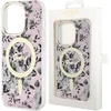 Image de Guess Flower Back Case (MagSafe Compatible) - Geschikt voor Apple iPhone 11 (6.1") - Roze