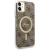 Image de Guess 4G Back Case (MagSafe Compatible) voor Apple iPhone 11 (6.1") - Bruin