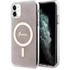 Image de Bescherming Guess iPhone 11 6.1" pink hardcase 4G MagSafe