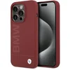Image de BMW Big Logo Silicone Back Case (MagSafe Compatible) - Geschikt voor Apple iPhone 15 Pro (6.1") - Rood