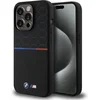 Image de BMW M Silicone Pattern Back Case (MagSafe Compatible) - Geschikt voor Apple iPhone 15 Pro (6.1") - Zwart