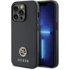 Image de Guess 4G Strass Metal Logo Back Case - Geschikt voor Apple iPhone 13 Pro (6.1") - Zwart