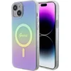 Image de Guess Faceted Mirror Back Case (MagSafe Compatible) - Geschikt voor Apple iPhone 15 (6.1") - Paars