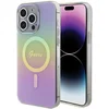 Image de Guess Iridescent Script Back Case (MagSafe Compatible) - Geschikt voor Apple iPhone 15 Pro Max (6.7") - Roze