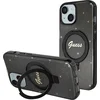 Image de Guess Ring Back Case (MagSafe Compatible) - Geschikt voor Apple iPhone 15 Plus (6.7") - Zwart