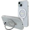 Image de Guess Ring Glitter Back Case (MagSafe Compatible) - Geschikt voor Apple iPhone 15 (6.1") - Transparant