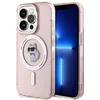 Image de Karl Lagerfeld Choupette Serie - iPhone 14 Etui - MagSafe Compatibel - Roze - IML Materiaal
