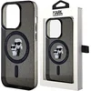 Image de Karl Lagerfeld Karl&Choupette Series - iPhone 11 Hoesje - Zwart - Glitter - MagSafe
