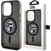 Image de iPhone 15 Plus Backcase hoesje - Karl Lagerfeld - Effen Grijs - TPU (Zacht)