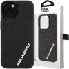 Image de iPhone 15 Backcase hoesje - Karl Lagerfeld - Effen Zwart - TPU (Zacht)