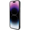 Image de iPhone 15 Pro Max Backcase hoesje - Karl Lagerfeld - Effen Zwart - TPU (Zacht)