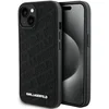 Image de Karl Lagerfeld Quilted Pattern Back Case - Geschikt voor Apple iPhone 15 Plus (6.7") - Zwart
