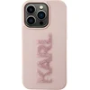 Image de iPhone 15 Pro Backcase hoesje - Karl Lagerfeld - Effen Roze - TPU (Zacht)