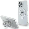 Image de Karl Lagerfeld Ring Stand MagSafe Serie - iPhone 15 Pro Max Hardcase - Lichte Bescherming - Wit - Luxe Ontwerp