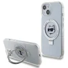 Image de Karl Lagerfeld - iPhone 15 Etui - Ringstand - MagSafe - Choupette Hoofd
