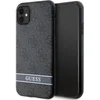 Image de Guess 4G Printed Stripe Back Case - Geschikt voor Apple iPhone 11 (6.1") - Grijs