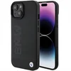 Image de iPhone 15 Plus Backcase hoesje - BMW - Effen Zwart - Leer