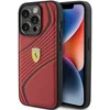 Image de Ferrari Twist Metal Logo Back Case - Geschikt voor Apple iPhone 15 Pro (6.1") - Rood
