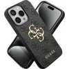 Image de Guess 4G Metal Logo Back Case - Geschikt voor Apple iPhone 15 Pro (6.1") - Grijs