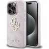 Image de Guess 4G Metal Logo Back Case - Geschikt voor Apple iPhone 15 Pro Max (6.7") - Roze