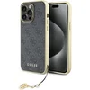 Image de Guess 4G Charms Back Case - Geschikt voor Apple iPhone 15 Pro Max (6.7") - Grijs