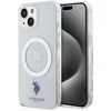 Image de U.S. Polo Assn. MagSafe - Transparante iPhone 15 Hoes - Moderne Stijl - Premium Bescherming