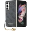 Image de Guess Samsung Galaxy Z Fold 5 Hoesje Charm Back Cover Grijs