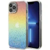Image de Guess Faceted Mirror Disco - Hoesje voor iPhone 12 - Uniek Design - Regenboog Effect - Lichte Constructie